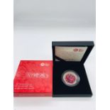 The Remembrance Day 2016 Alderney £5 silver proof coin