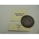 Essequibo and Demerary George III 1813 1 Stiver coin (EF)