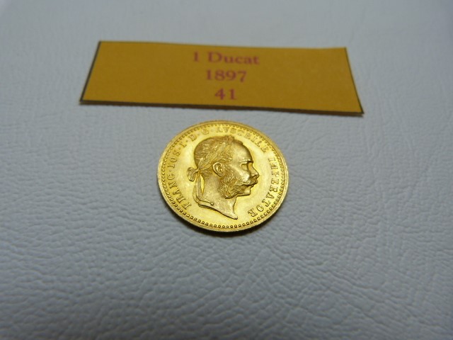 An Austrian 1 Ducat Franz Josef I 1897 gold coin - Image 4 of 4