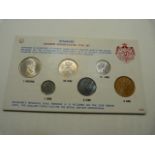 A large collection, nearly 300 coins from Denmark of various years and denominations, catalogued and