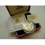 A Cook Islands 2001 Silver proof One Dollar coin