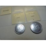 A selection of six coins for Georgia, dated 1993 across all denominations (Predominately AUNC)