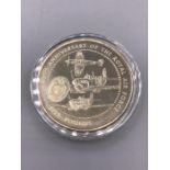A silver proof 1998 5 Pounds 80th Anniversary of the RAF