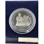 A Silver Proof 1 Crown 2002 Life of the Queen Mother