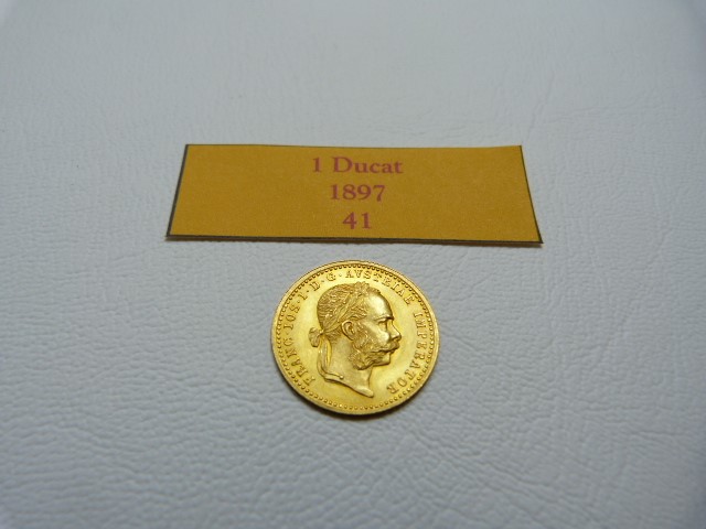 An Austrian 1 Ducat Franz Josef I 1897 gold coin - Image 3 of 4