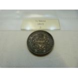 Essequibo and Demerary George III 1813 1/2 Stiver coin (EF)