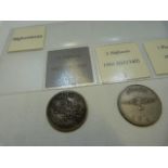 A Collection of Five coins from Afghanistan from 1895 to include ½ Afghani, 2 Afghani, 1 Piasa, 1