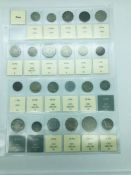 Thirty Four coins issued in Iraq starting from 1931, various years, values and conditions