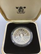 1980 Silver proof Elizabeth II Twenty Five pence