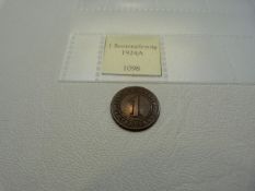 A selection of 103 German coins of various denominations, issues, conditions, years to include