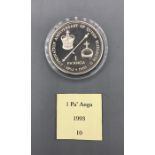 A 1 Pa'anga Kingdom of Tonga Silver Proof coin