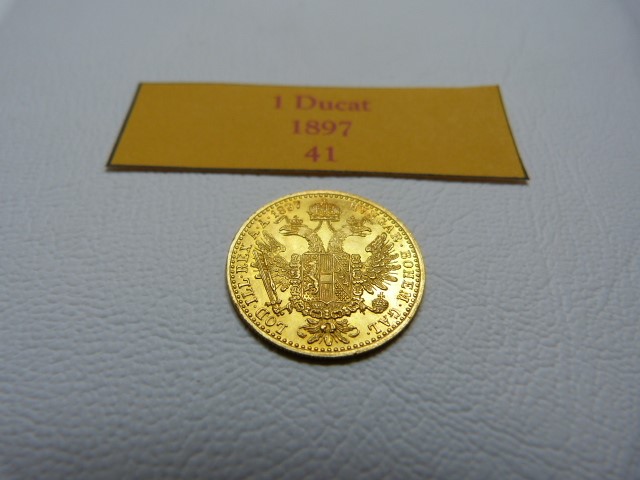 An Austrian 1 Ducat Franz Josef I 1897 gold coin - Image 2 of 4