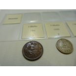 A selection of 32 coins from Estonia from 1929 onwards with various denominations, conditions and