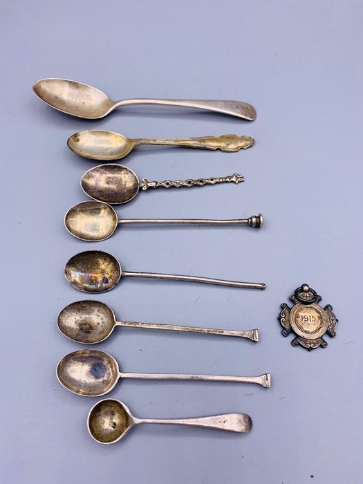 A small selection of silver items - Image 3 of 7