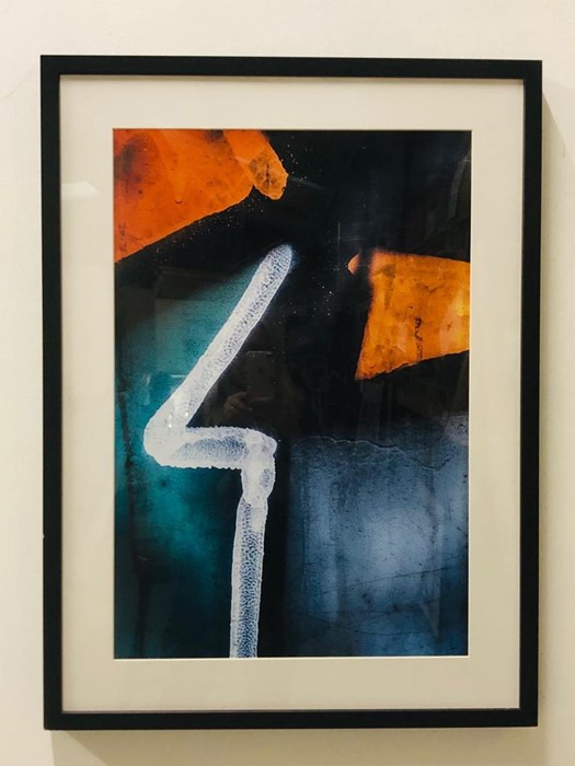 An Abstract print 75 cm x 56 cm