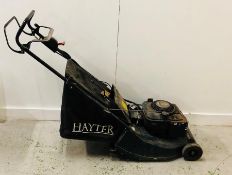 A Hayter Lawn Mower (Harrier 41)