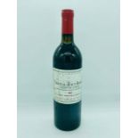 A Bottle of 1985 Chateau Haut-Bailly Grand Cru Classe