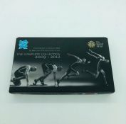 Royal Mint Boxed set Countdown to London 2012 £5 Brilliant uncirculated coins