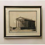 A print of theTemple Fortuna Virilis in Rome.