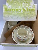 A Royal Doulton Bunnykins Vintage set