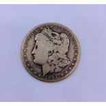 An 1892 USA New Orelans Silver Dollar