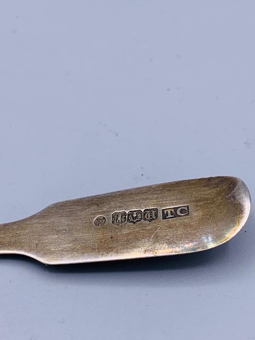 A silver spoon hallmarked Edinburgh 1851, makers mark TC - Image 3 of 3