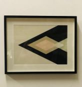 A Framed Geometric infinity print