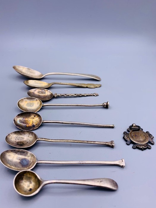 A small selection of silver items - Image 4 of 7