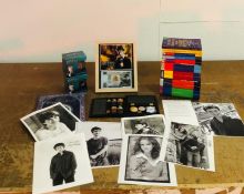 A Collection of Harry Potter Collectables to include books, mugs, photos etc.