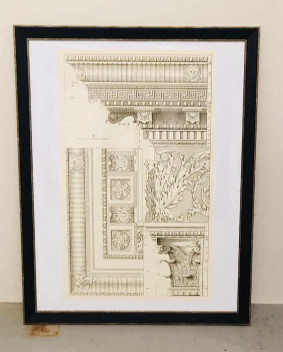 A set of four framed Architectural prints 111cm x 86cm - Image 5 of 5