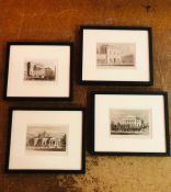 A framed set of four London Historic buildings
