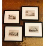 A framed set of four London Historic buildings