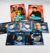 A Collection of seven Dr Who Collectable medals