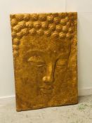 A Large decorative Buddha wall panel