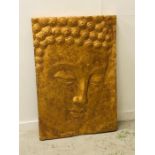 A Large decorative Buddha wall panel