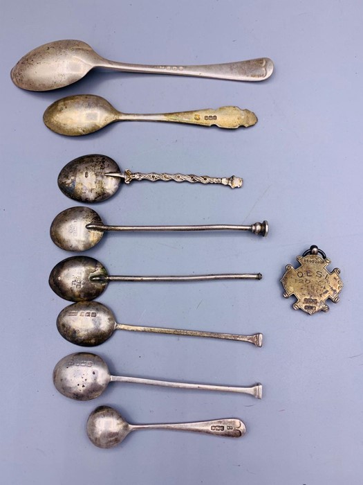 A small selection of silver items - Image 7 of 7