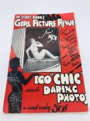 1931 SPICY PULP 10 STORY BOOK'S GIRL PICTURE REVUE RISQUÉ NUDE GIRLIE MAGAZINE