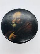 An Early 19th Century Papier Mache Table Snuff Box C.1810 - 1830