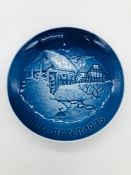 Copenhagen Porcelain plate 'Christmas at the Old Watermill'