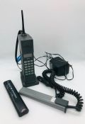 A Nokia CITYMAN 1320 Mobile Phone with relevant chargers batteries etc.