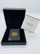 A Boxed George V 1914 Gold Sovereign with certificate