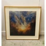 A Large framed Acrylic 90 cm x 90 cm.