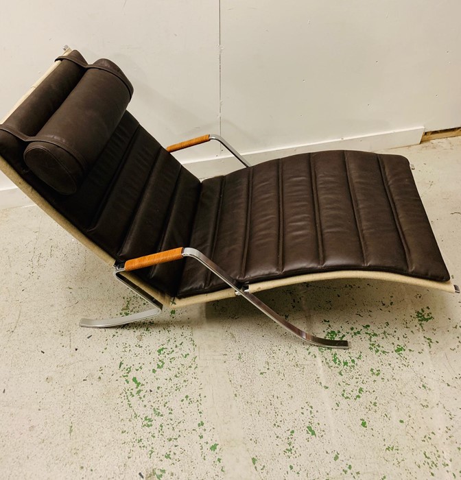 A Brown Leather recliner - Image 2 of 6