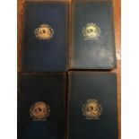 Four Leather Bound Books to include Heroes of the Norseland, Arabian Nights etc.