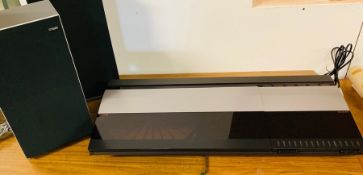 Bang and Olufsen Record and Tape Deck with speakers, Type 2422 , Serial 2879020