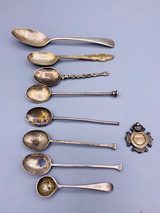 A small selection of silver items - Image 2 of 7