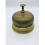 A Brass shop counter bell.