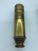 A Brass telescope marked W.Ottway & Co Ltd