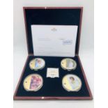 Collectable Coins Diana Portrait of a Princess Pictorial coins in case (00620)