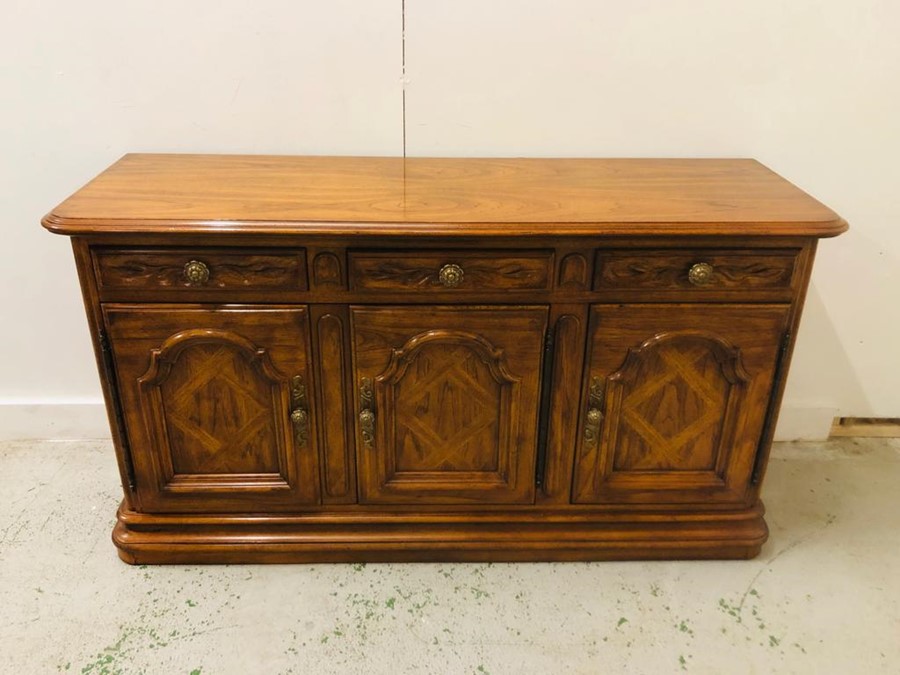 Ornate Regency style sideboard by Drexel Heritage Furnishings